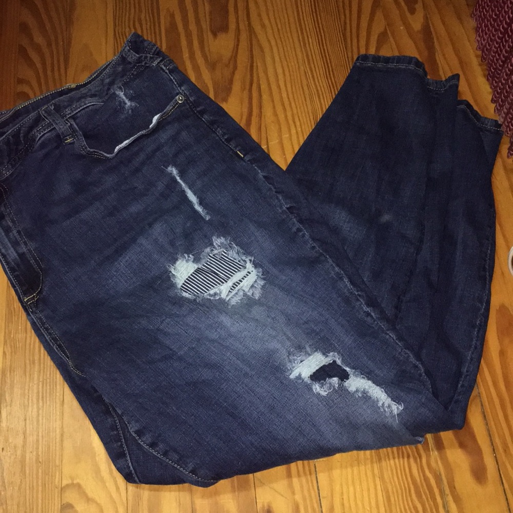 Ripped jeans
